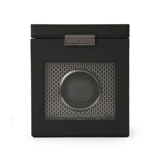Wolf Axis Single Watch Winder With Storage 469203