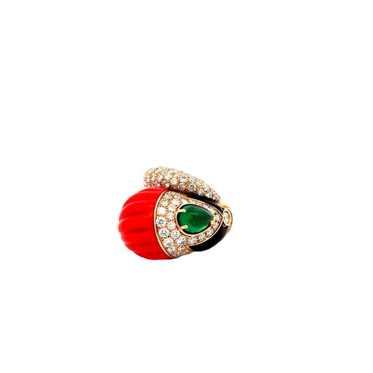 18k-rose-gold-coral-emerald-diamond-ring-black-onyx-multiple-round-brilliant-cut-diamonds-2-11ct-