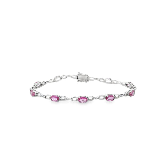 14k-white-gold-pink-sapphire-bracelet