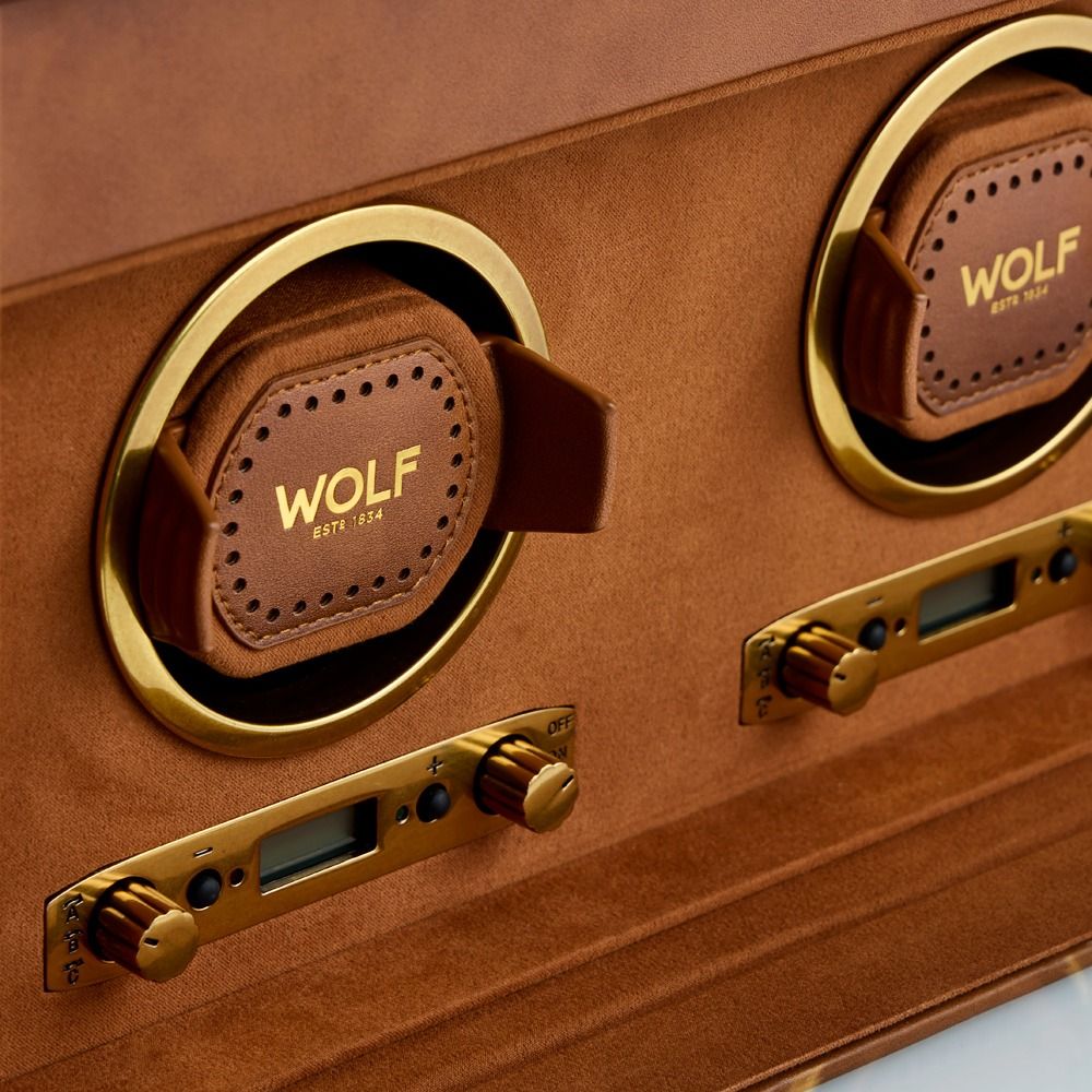 Wolf Brogue Double Winder With Storage 440206