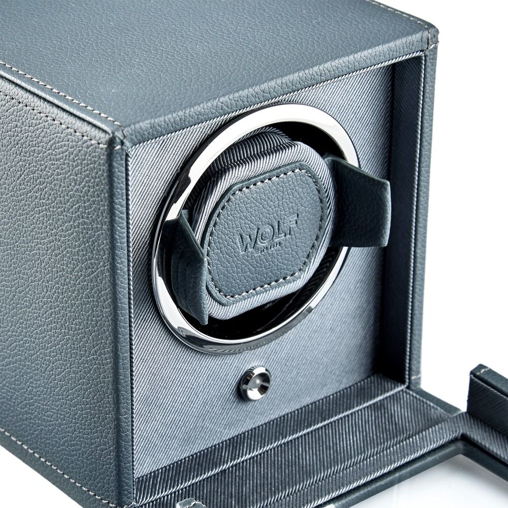 Wolf Cub Single Watch Winder with Cover 461165