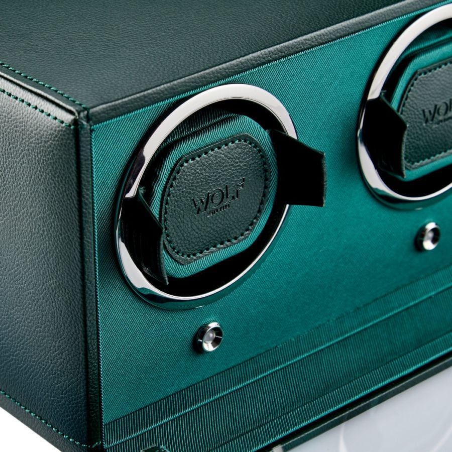 Wolf Cub Double Watch Winder with Cover 461241