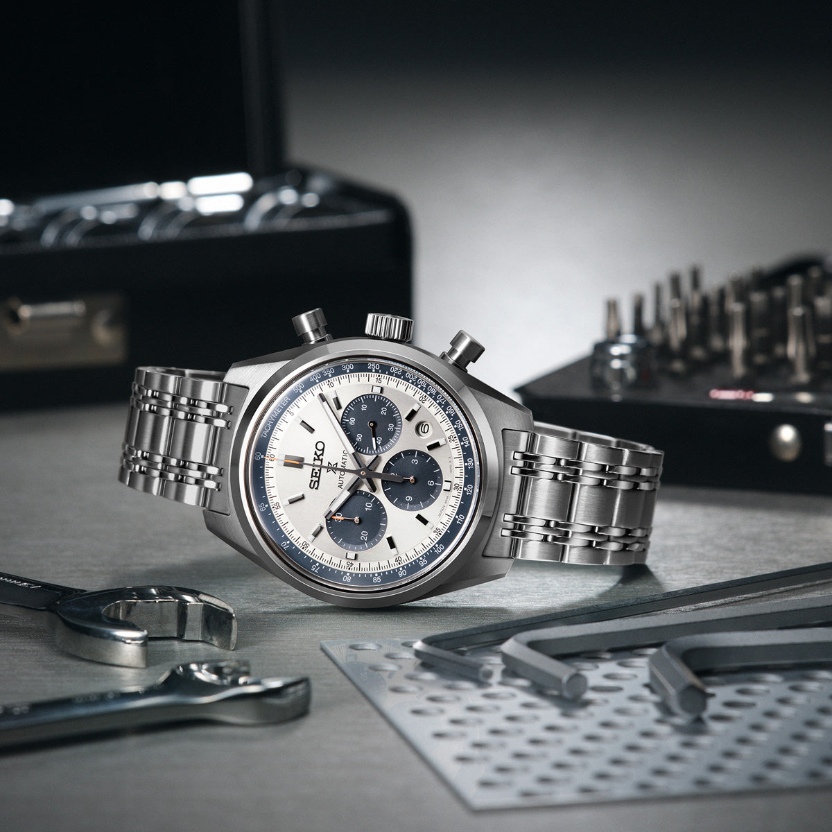 Seiko Prospex Speedtimer Mechanical Chronograph Srq047