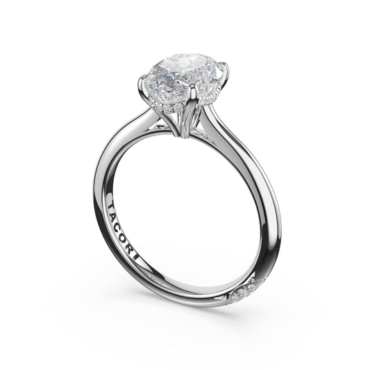Platinum Diamond Hi-Polish Ceiling Ring