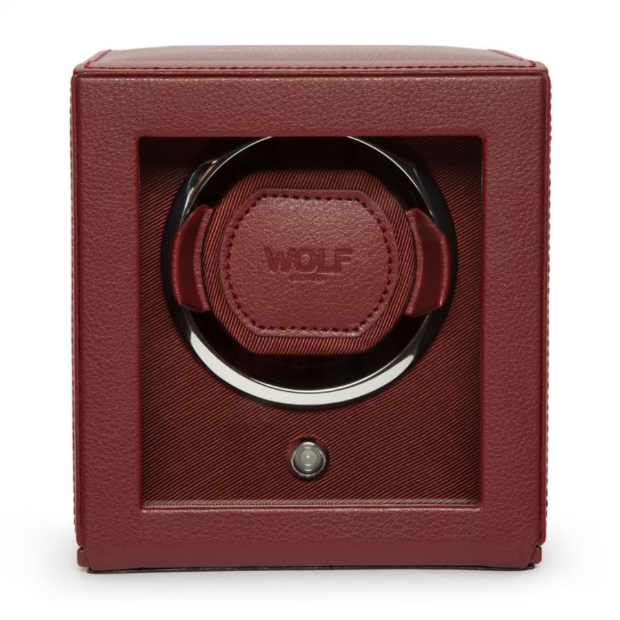 Wolf Cub Single Watch Winder with Cover 461126